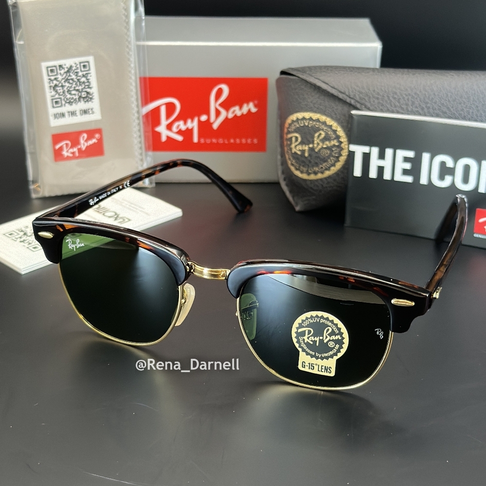 RayBan Clubmaster RB3016 New - Picture 3 of 16